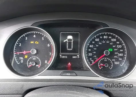 2015 Volkswagen Golf Sportwagen Tsi S 4-Door z USA, uszkodzony, nr VIN 3VWC17AU1FM502636